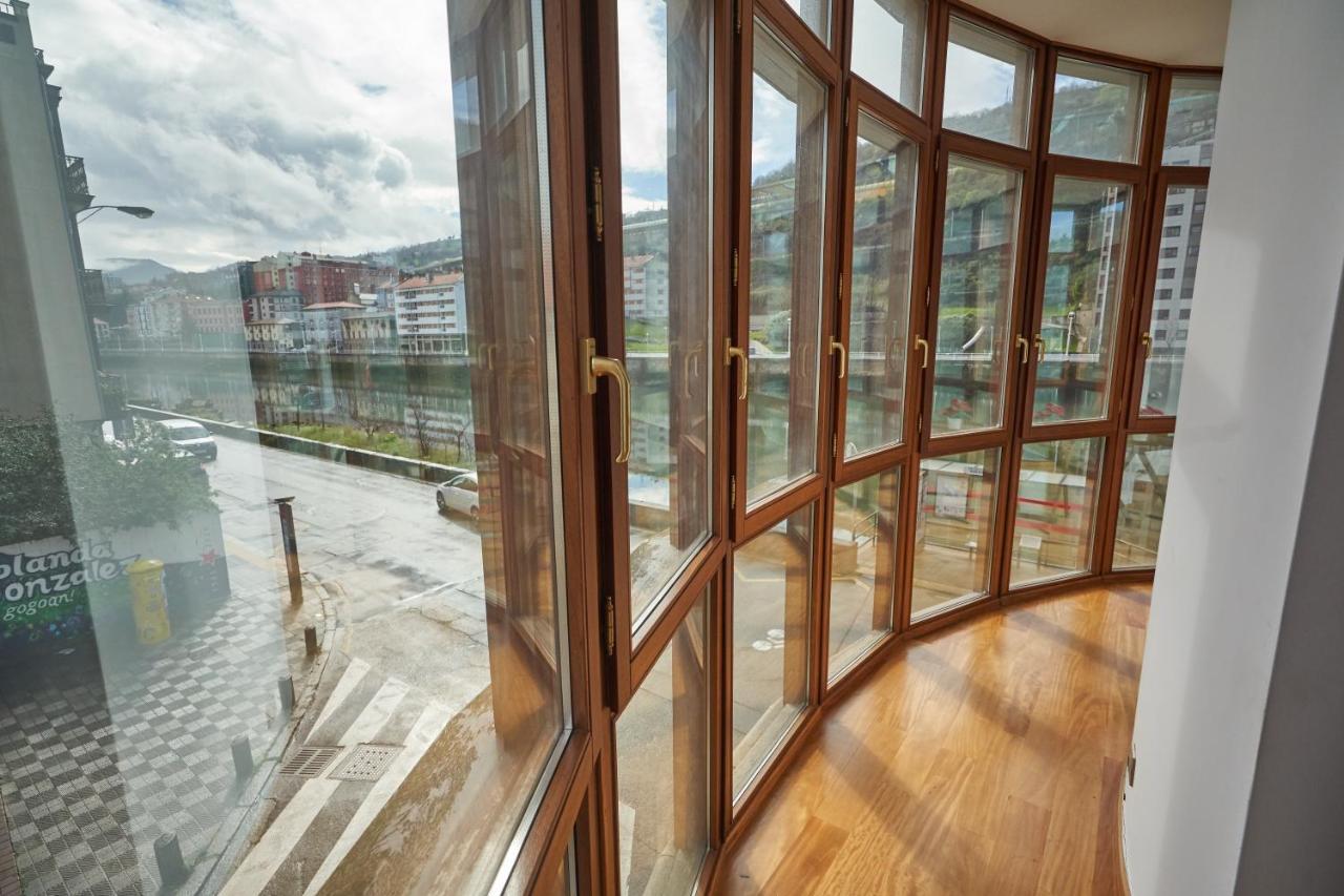 Apartamento Bio Exclusivo Con Mirador En Bilbao Y Aparcamiento Publico Gratuito Apartment ภายนอก รูปภาพ