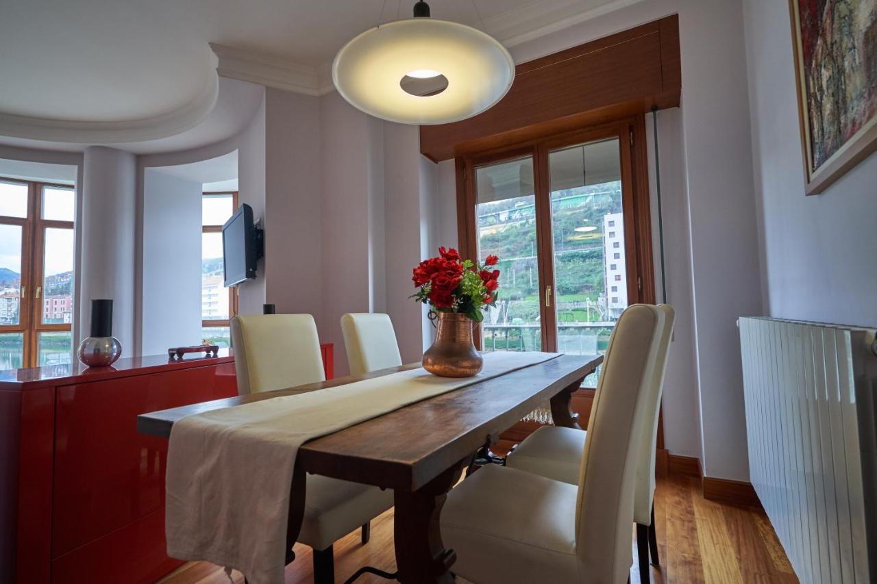 Apartamento Bio Exclusivo Con Mirador En Bilbao Y Aparcamiento Publico Gratuito Apartment ภายนอก รูปภาพ