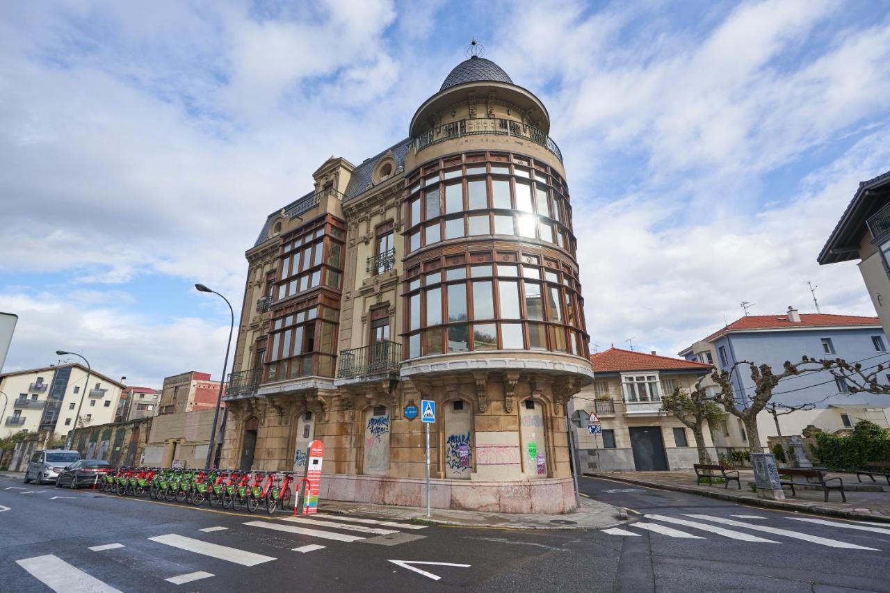 Apartamento Bio Exclusivo Con Mirador En Bilbao Y Aparcamiento Publico Gratuito Apartment ภายนอก รูปภาพ