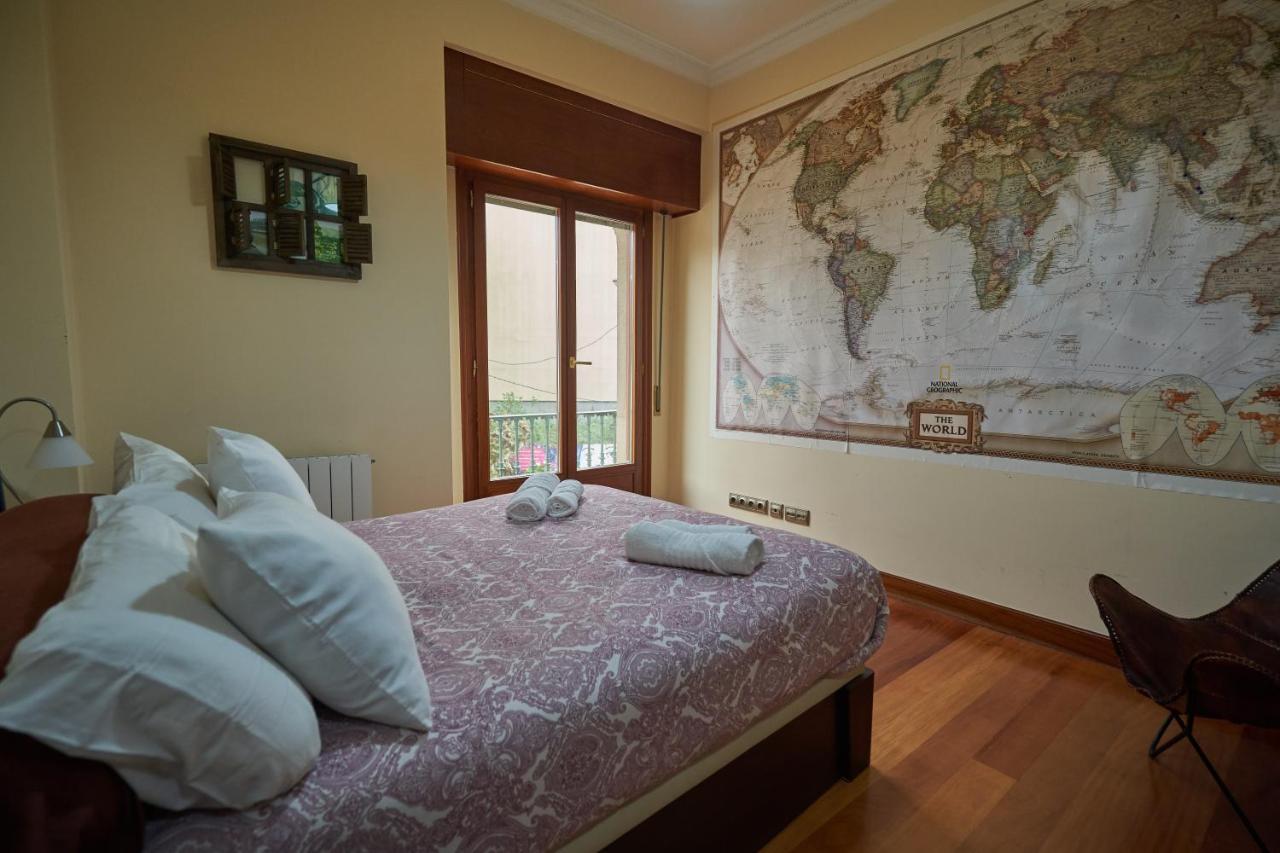 Apartamento Bio Exclusivo Con Mirador En Bilbao Y Aparcamiento Publico Gratuito Apartment ภายนอก รูปภาพ