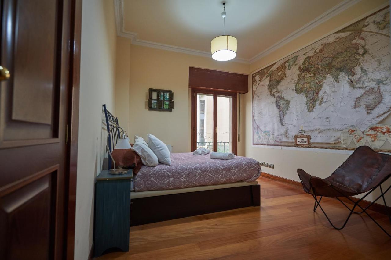 Apartamento Bio Exclusivo Con Mirador En Bilbao Y Aparcamiento Publico Gratuito Apartment ภายนอก รูปภาพ