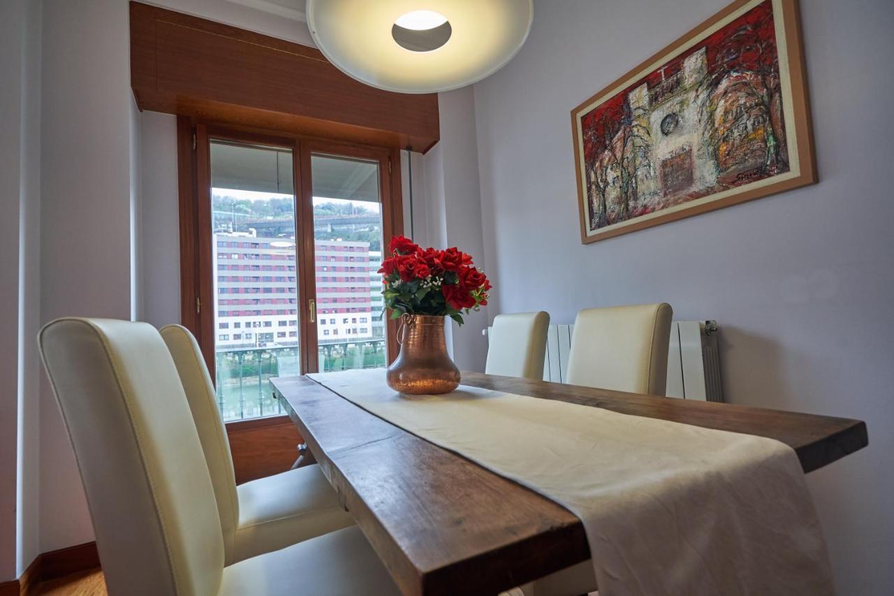 Apartamento Bio Exclusivo Con Mirador En Bilbao Y Aparcamiento Publico Gratuito Apartment ภายนอก รูปภาพ