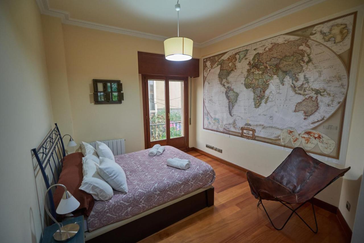 Apartamento Bio Exclusivo Con Mirador En Bilbao Y Aparcamiento Publico Gratuito Apartment ภายนอก รูปภาพ