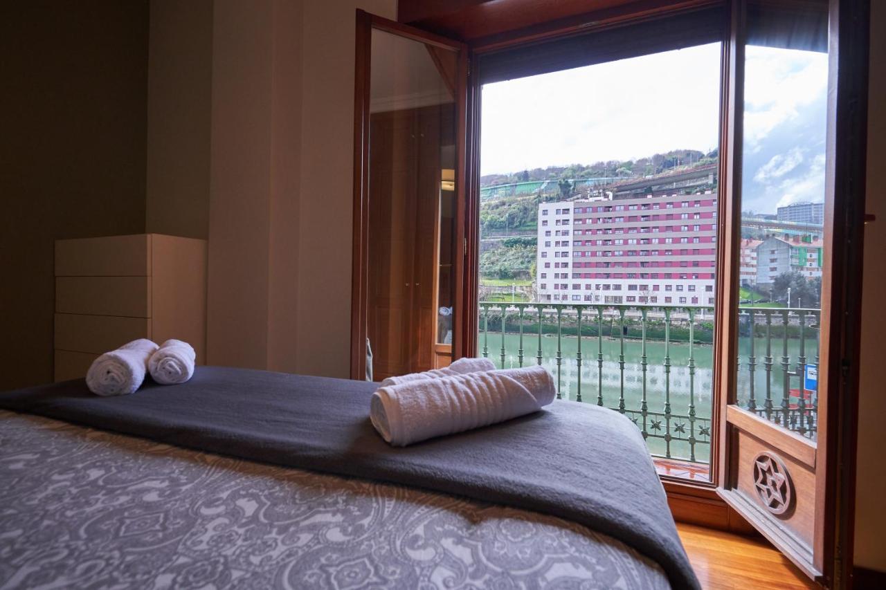 Apartamento Bio Exclusivo Con Mirador En Bilbao Y Aparcamiento Publico Gratuito Apartment ภายนอก รูปภาพ
