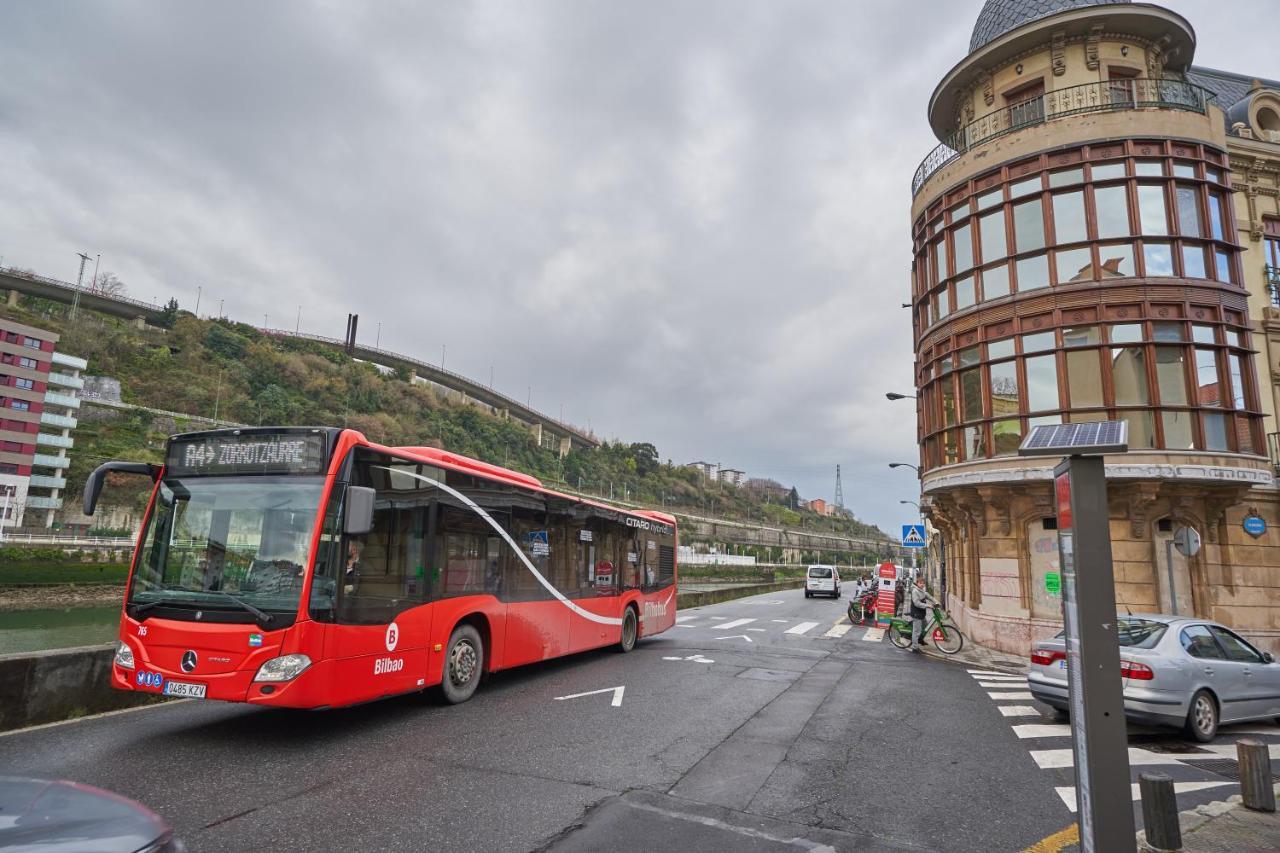 Apartamento Bio Exclusivo Con Mirador En Bilbao Y Aparcamiento Publico Gratuito Apartment ภายนอก รูปภาพ