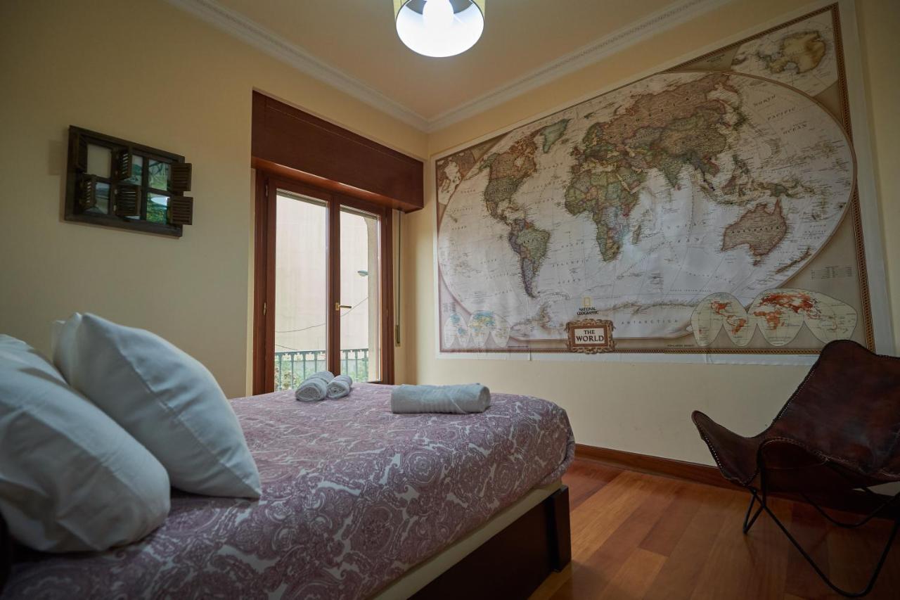 Apartamento Bio Exclusivo Con Mirador En Bilbao Y Aparcamiento Publico Gratuito Apartment ภายนอก รูปภาพ