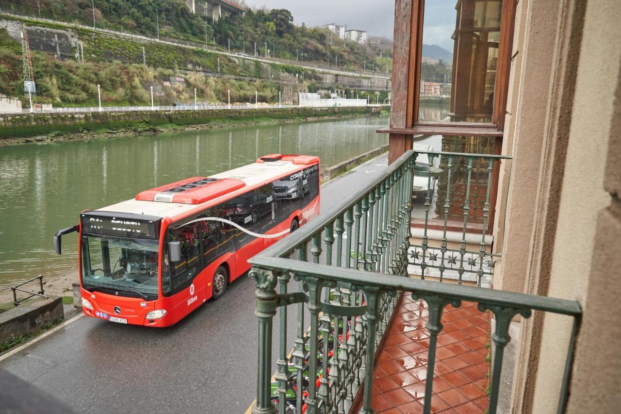 Apartamento Bio Exclusivo Con Mirador En Bilbao Y Aparcamiento Publico Gratuito Apartment ภายนอก รูปภาพ