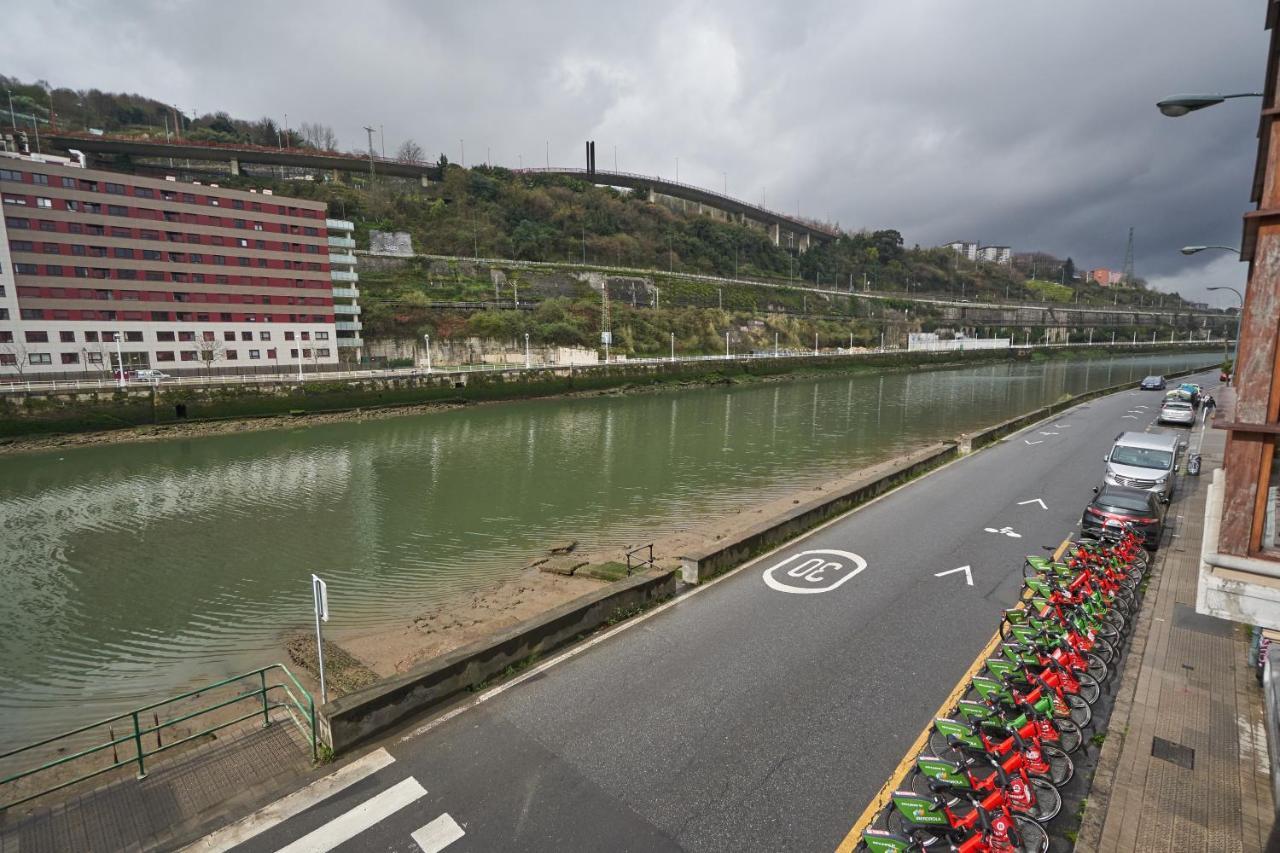 Apartamento Bio Exclusivo Con Mirador En Bilbao Y Aparcamiento Publico Gratuito Apartment ภายนอก รูปภาพ