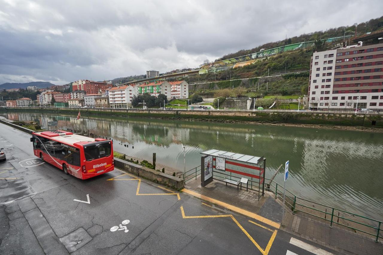 Apartamento Bio Exclusivo Con Mirador En Bilbao Y Aparcamiento Publico Gratuito Apartment ภายนอก รูปภาพ